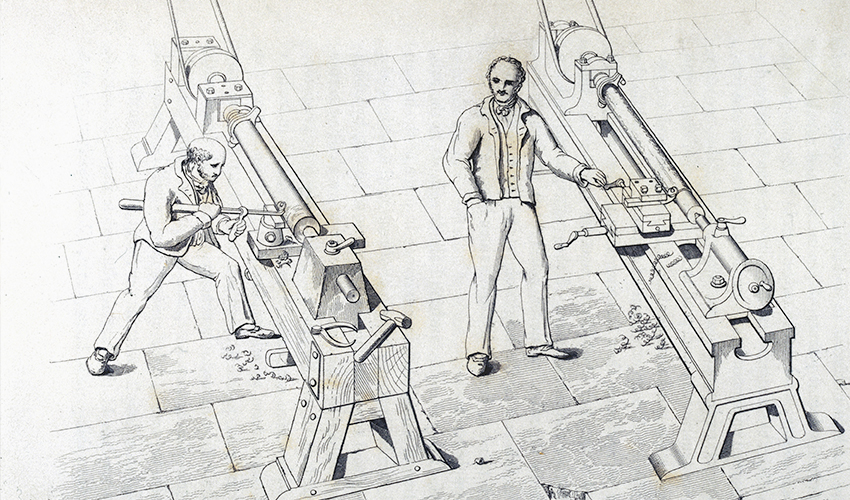 Станок для промышленной революции