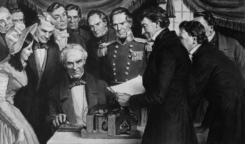 Зачем художнику телеграф